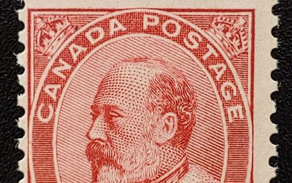 Canada #90 Never Hinged 1903 2c Dramatic Misperf ex Penko