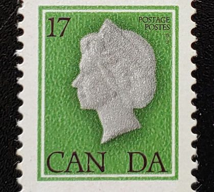 Canada #789a F/VF Mint 1979 17c Missing A in Canada unique Variety