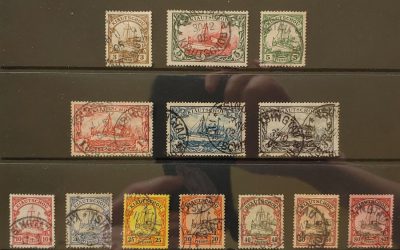 Kiauchau #10-22 Used 1901 Set cple expertised (13)
