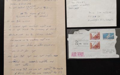 1979 Iranian Hostage Crisis Cover and Letter to B.C. w/ documentation