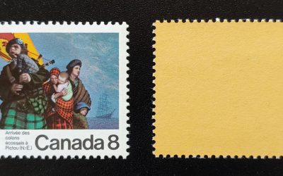 Canada #619i VFNH 1973 8c Yellow Paper Variety ex Penko
