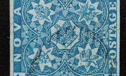 Nova Scotia #2 VF Used 1857 3d Blue