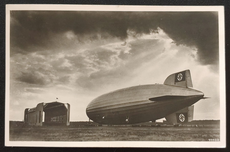 Germany 3 Dec 1938 6pf Graf Zeppelin RPPC