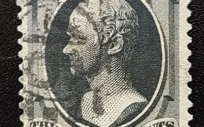 U.S.A. #154 F/VF Used 1870/1871 30c Black
