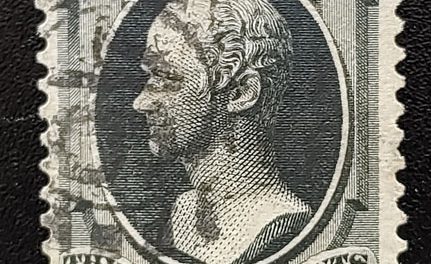 U.S.A. #154 F/VF Used 1870/1871 30c Black
