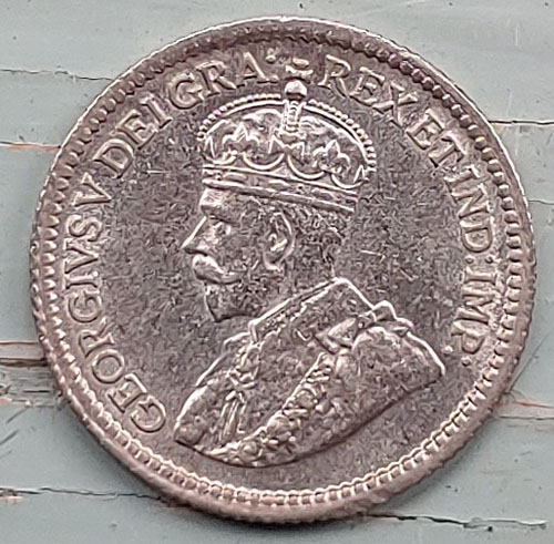Canada BU 1915 George V Silver 5 Cents $400