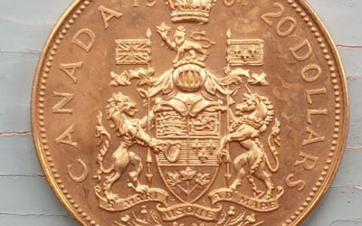 Canada BU 1967 Centennial Gold single year type
