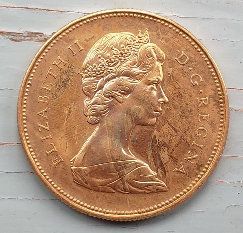 Canada BU 1967 Centennial Gold single year type $20