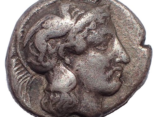 Lucania, Thurium 350-500 BC 18mm 7.65gm Silver Nomos