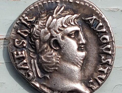 Nero 54-68 AD 4gm Silver Denarius