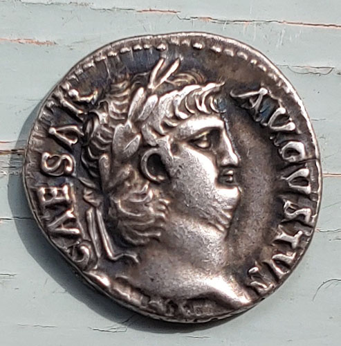 Nero 54-68 AD 4gm Silver Denarius