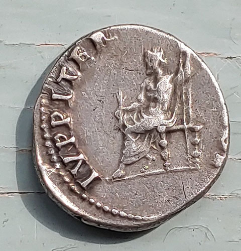 Nero 54-68 AD 4gm Silver Denarius