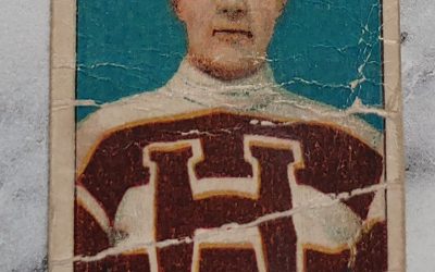 Horace Gaul 1910/11 C56 #31 Rookie Hockey Card, creases