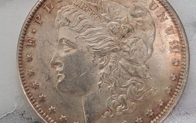 U.S.A. BU 1897 Morgan Silver Dollar