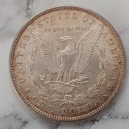U.S.A. BU 1897 Morgan Silver Dollar US$50+