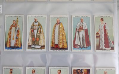 1937 Coronation Players cigarette card Set (50)