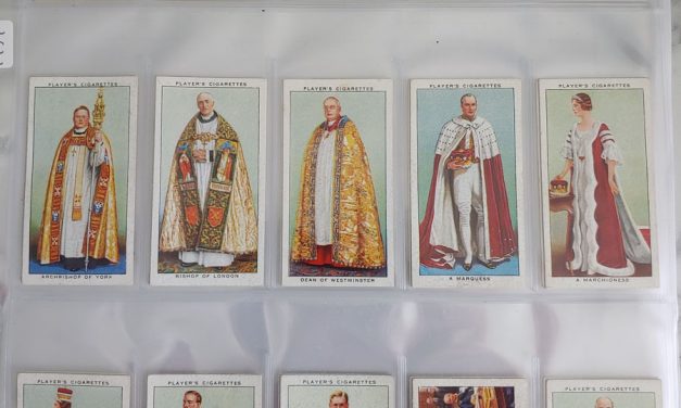 1937 Coronation Players cigarette card Set (50)