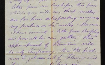 Winnipeg 6 June 1880 Marcus Smith 4 page letter to his wife