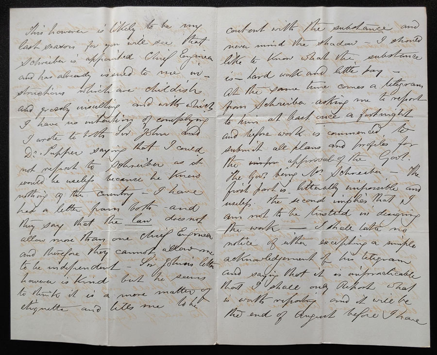 Camp 110 Miles West of Winnipeg 4 July 1880 Smith letter to his wife