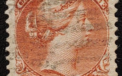 Canada #45 XF Used 1897 10c Small Queen