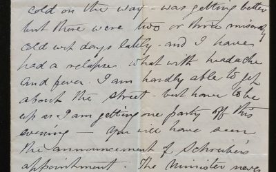 Winnipeg 1 June 1880 Marcus Smith 3 page letter to his wife