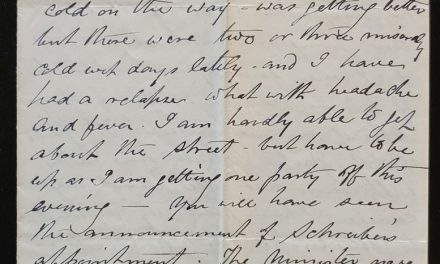 Winnipeg 1 June 1880 Marcus Smith 3 page letter to his wife