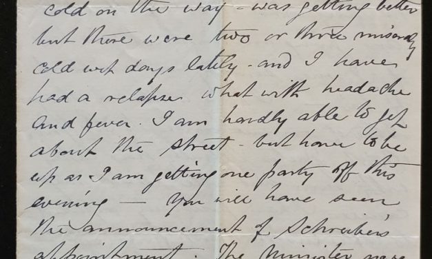 Winnipeg 1 June 1880 Marcus Smith 3 page letter to his wife