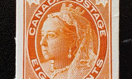 Canada #72P VF 1897 8c Plate Proof, only 171 issued
