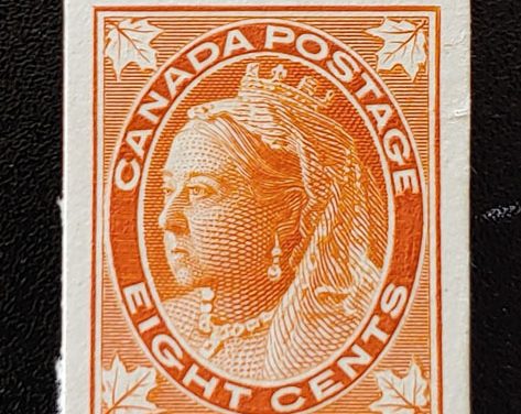 Canada #72P VF 1897 8c Plate Proof, only 171 issued