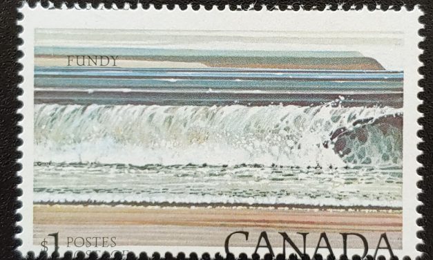 Canada #726 Never Hinged $1 Fundy Shifted Impression ex Penko