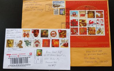 Canada 15 Jan 2021 Lunar New Year Registered FDC duo (28)