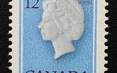 Canada #713 Never Hinged 1977 12c QEII Shifted Impression