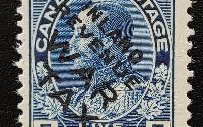 Canada #MR2Bi Fine Never Hinged 4-line War Tax
