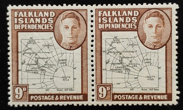 Falklands Dependencies #1L7 NH South Poke Variety in Pair