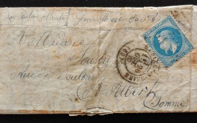 France #15 Siege of Paris 28 Oct 1870 Balloon Post FLS