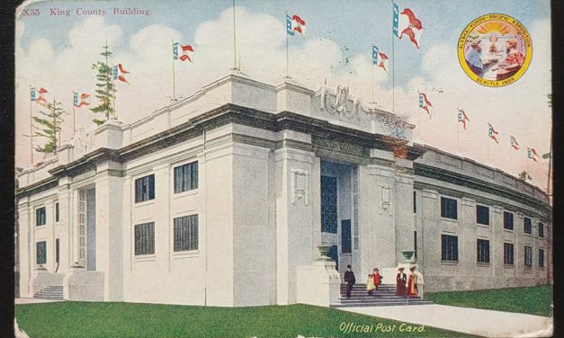 Alaska Yukon Pacific Expo 24 Se 1909 1c Official Post Card to B.C.