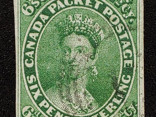 Canada #9 VF Used 1857 7.5d