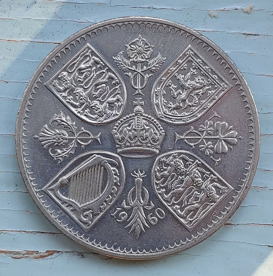 G.B. PL 1960 QEII New York Exhibition Crown