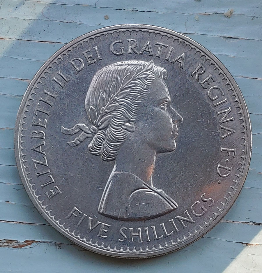 G.B. PL 1960 QEII New York Exhibition Crown