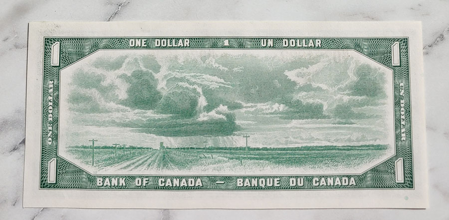 Canada #BC37bA Unc 1954 prefix *N/Y Replacement Dollar Bill $400