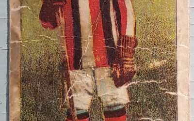 Bruce Ridpath C56 #34 1910/11 Rookie Hockey Card, faults