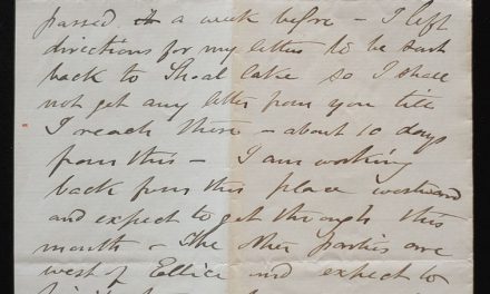 Rapid City, N.W.T. 7 Sep 1880 Marcus Smith letter to his wife
