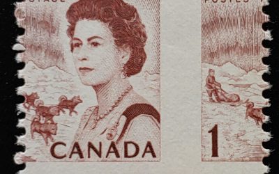 Canada #454 Never Hinged 1971 1c Centennial Misperf, ex Penko