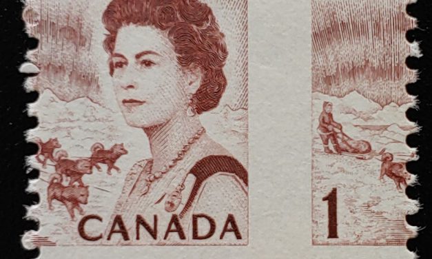 Canada #454 Never Hinged 1971 1c Centennial Misperf, ex Penko