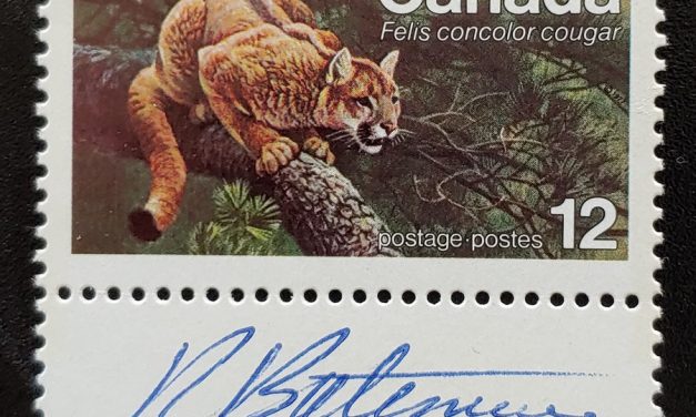 Canada #732 Never Hinged 1977 12c Signed Robert Bateman