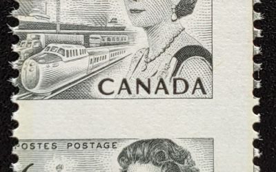Canada #460 Never Hinged 1970 6c Centennial Misperf, ex Penko
