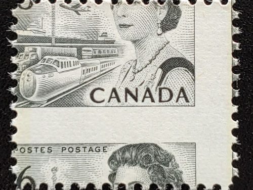 Canada #460 Never Hinged 1970 6c Centennial Misperf, ex Penko