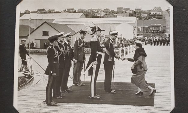 Falkland Islands Jan. 1957 Prince Philip Royal Visit Photo Album (17)