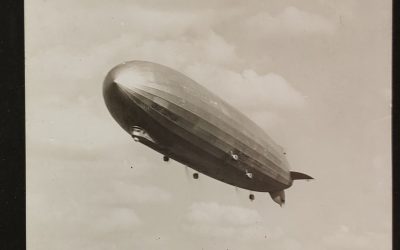 Germany 6 Aug 1939 Used Zeppelin Landing Postcard