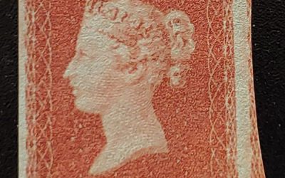 G.B. #3 Fine Mint 1841 1d Red